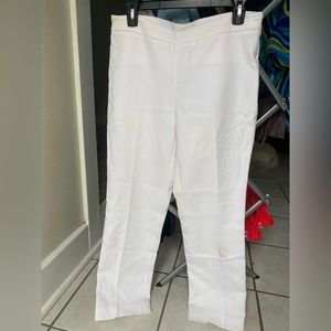 Kate Spade White Slacks, Size:6